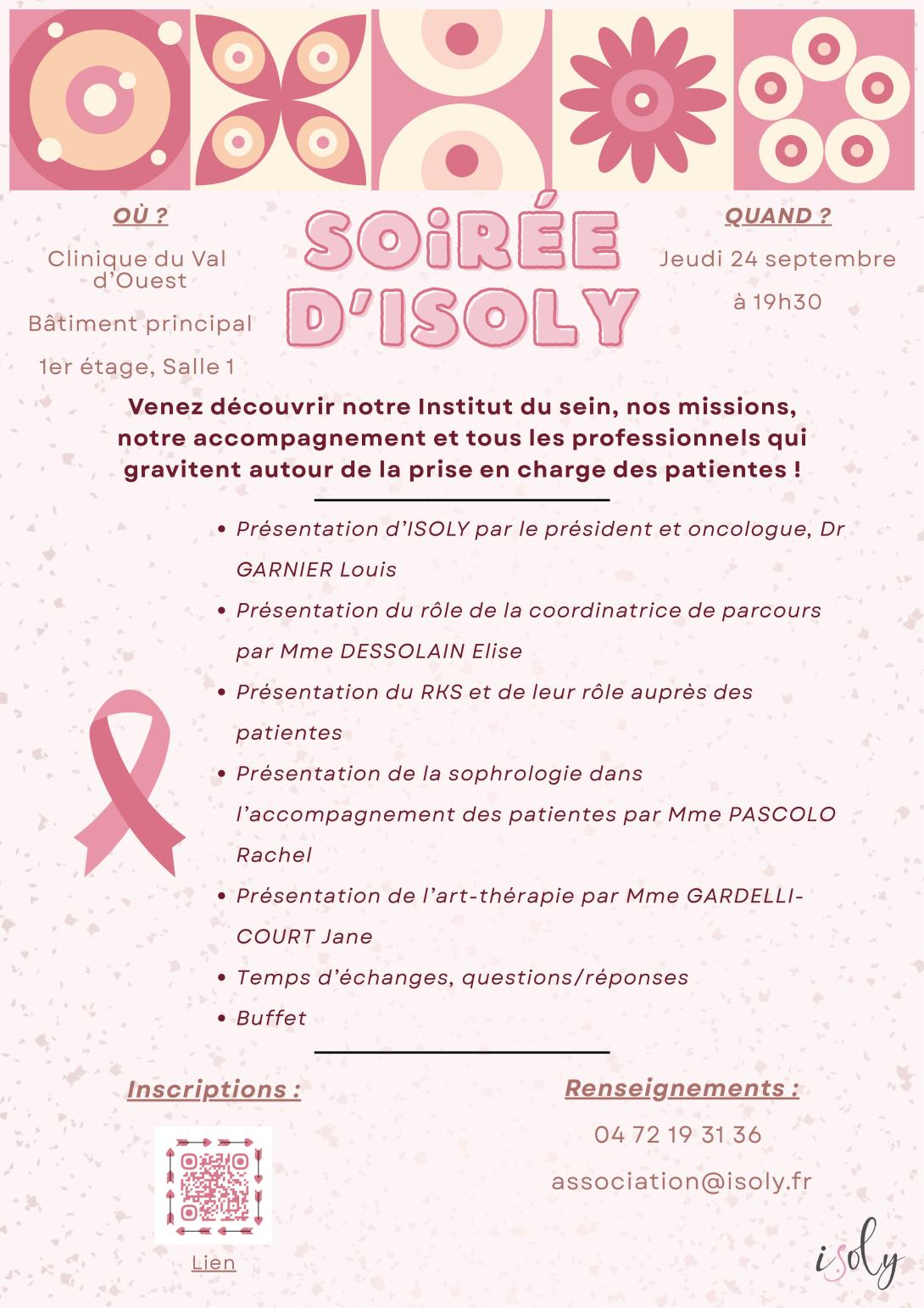 SOIREE ISOLY SEPTEMBRE 2026